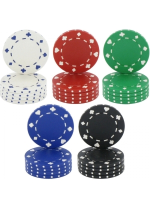 Set De Poker 2 Mazos De Cartas Y 100 Fichas