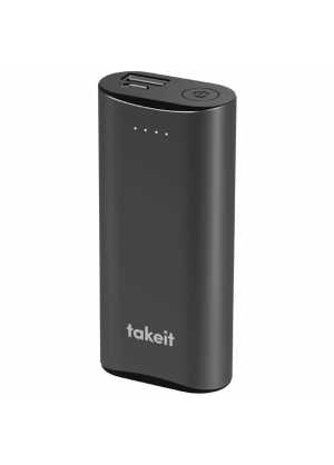 Power Bank Cargador Portátil Takeit® 5200 Mahl 2A Carga Rapida