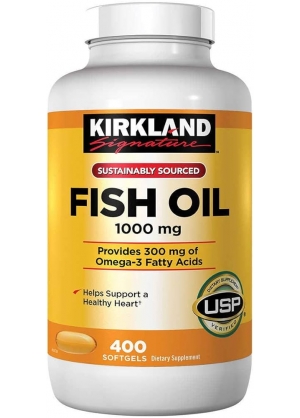 Vitamina FISH OIL KIRKILAND DE 400 CAPSULAS